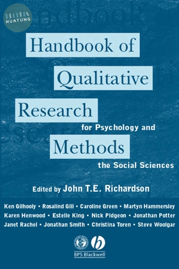 Handbook of Qualitative Research Methods for Psychology and the Social Sciences 