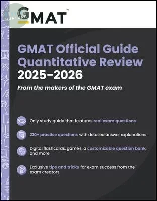 GMAT Official Guide Quantitative Review 2025 - 2026: Book + Online Question Bank (1版)