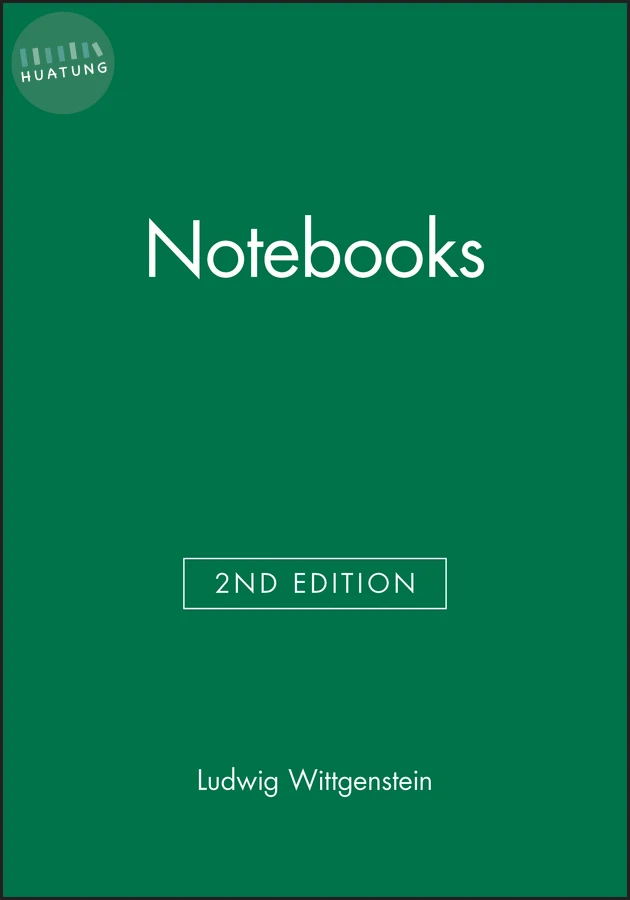 Notebooks, 1914 - 1916 