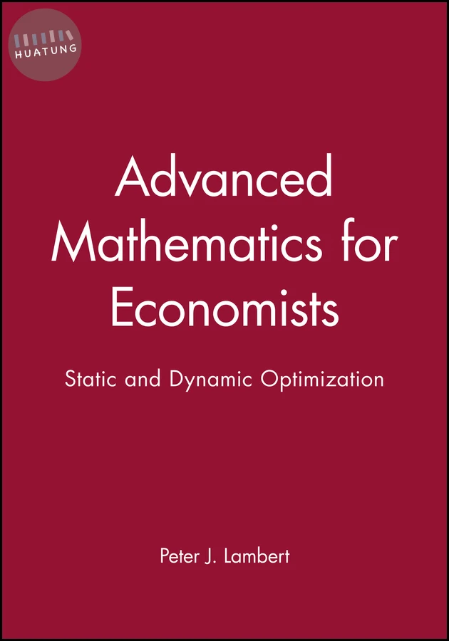 Advanced Mathematics for Economists 