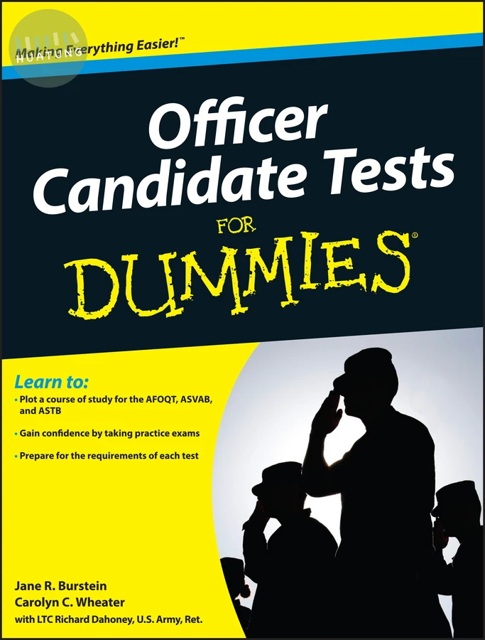 Officer Candidate Tests For Dummies 