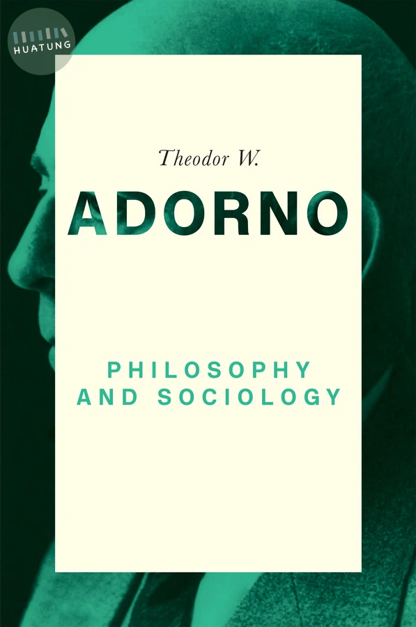 Philosophy and Sociology: 1960 