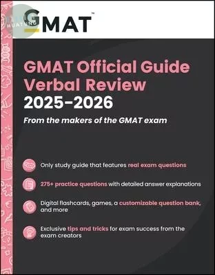 GMAT Official Guide Verbal Review 2025 - 2026: Book + Online Question Bank (1版)