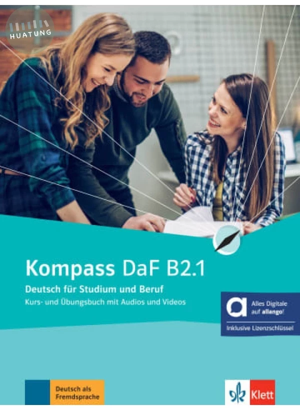 Kompass DaF B2.1, Hybride Ausgabe allango 