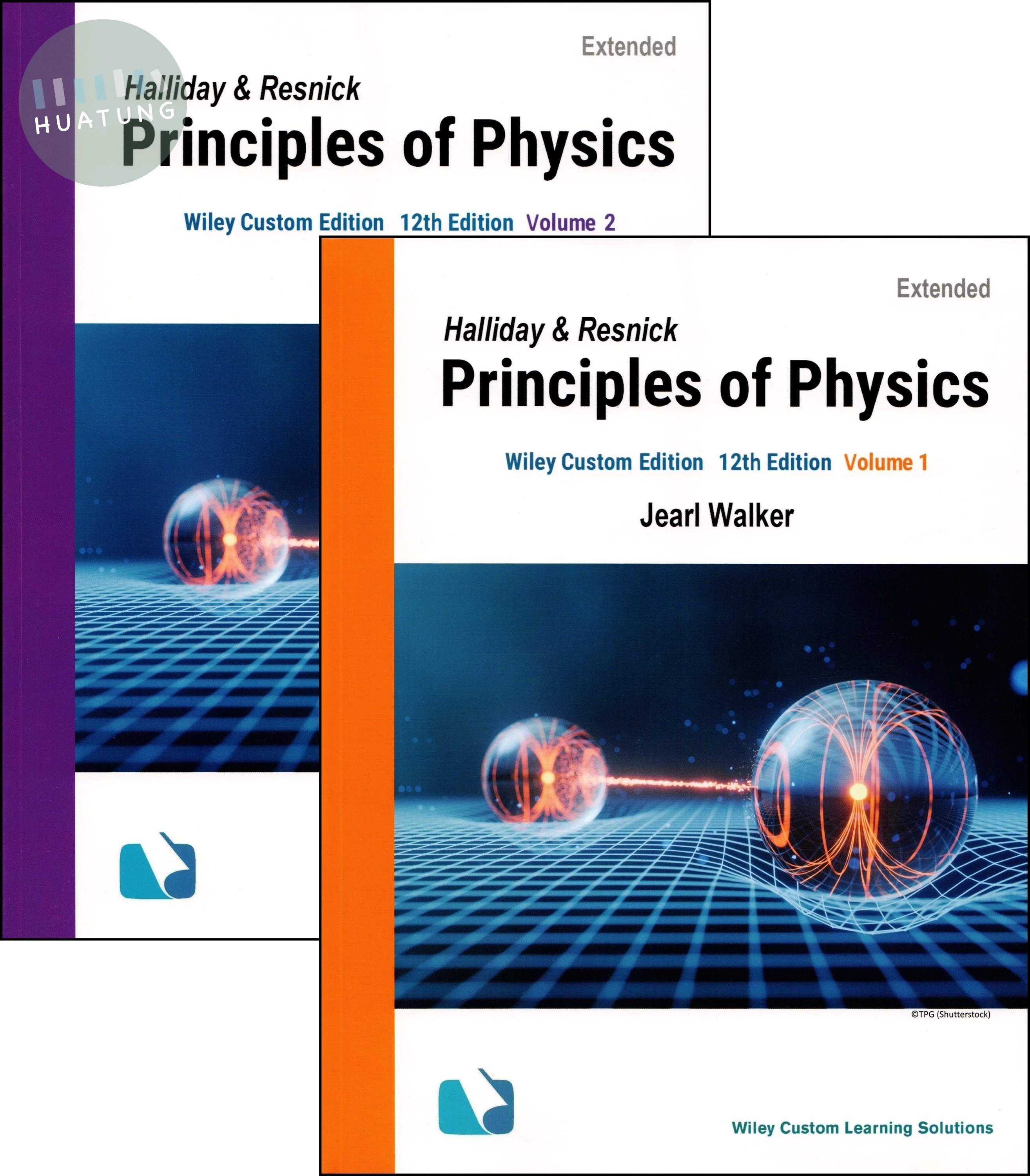 Halliday & Resnick Principles of Physics : Extended, WCE 12/e V1+V2（套書封膜不分售）（TL） 