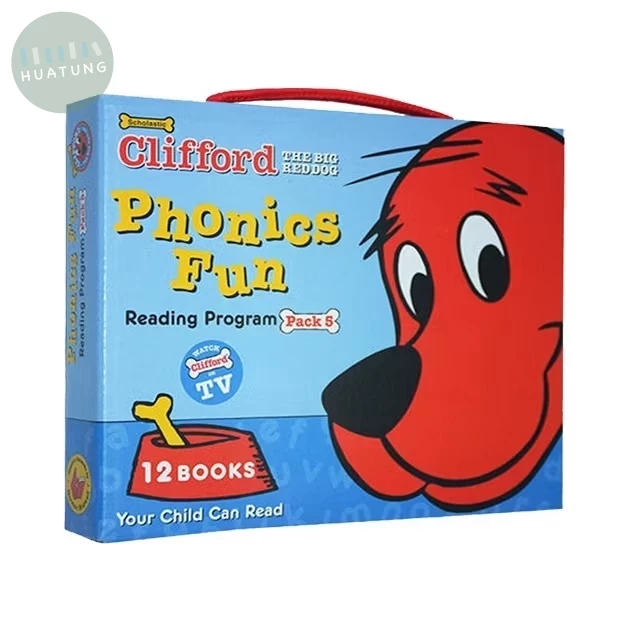 Clifford Phonics Fun Pack #5 {含CD}(盒組12本) 