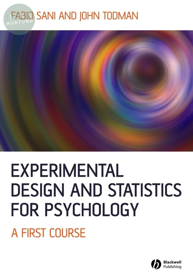 Experimental Design and Statistics for Psychology 
