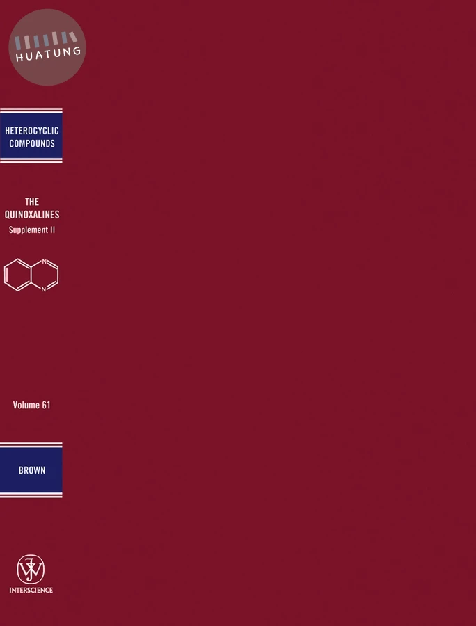 Quinoxalines, Volume 61, Spplement 2 