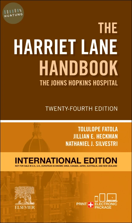The Harriet Lane Handbook: The Johns Hopkins Hospital(純紙本，無電子書) (24版)