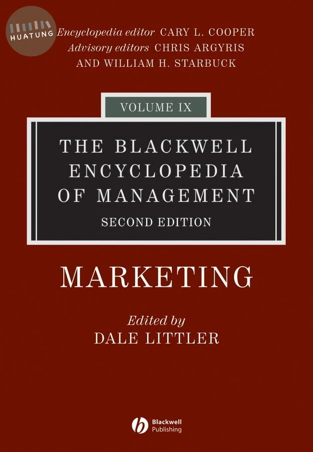 The Blackwell Encyclopedia of Management, Marketing 