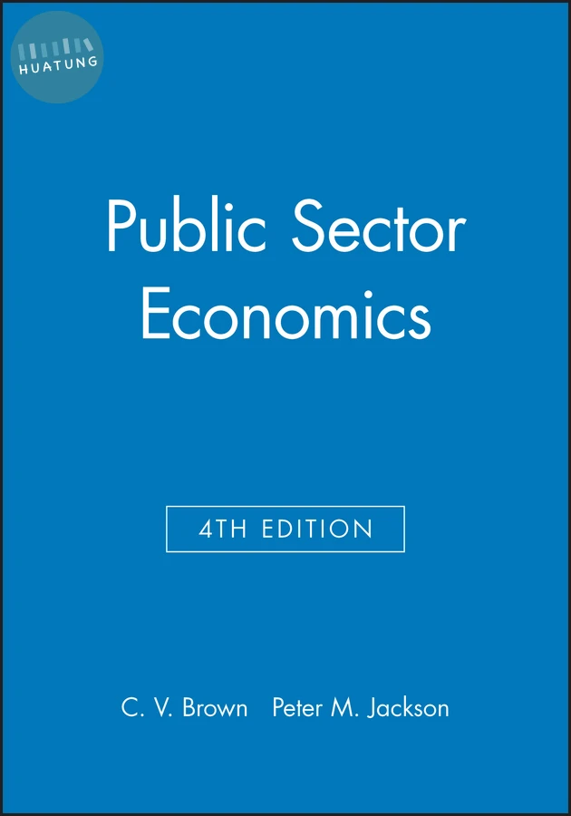 Public Sector Economics 