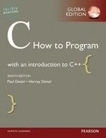C HOW TO PROGRAM with an introduction to C++8/e (8版)
