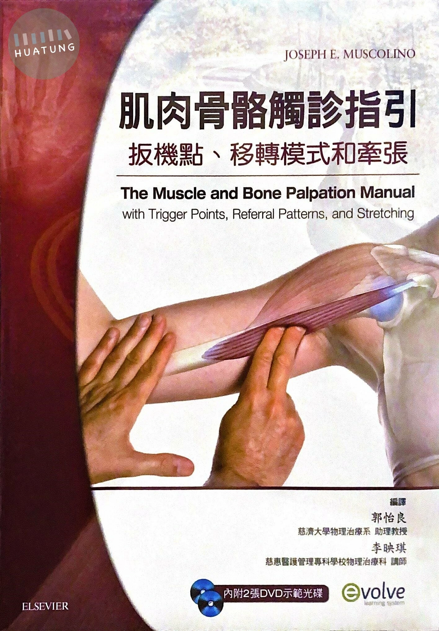 肌肉骨骼觸診指引扳機點,移轉模式和牽張(附二片光碟)(The Muscle and Bone Palpation Manual) (1版)