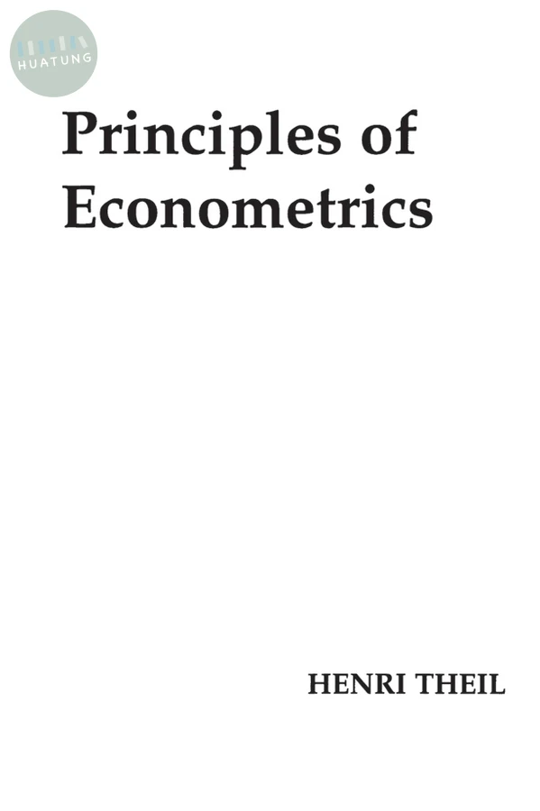 Principles of Econometrics 