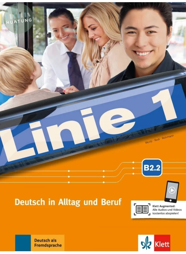 Linie 1 B2.2, Kurs- und Übungsbuch mit DVD 