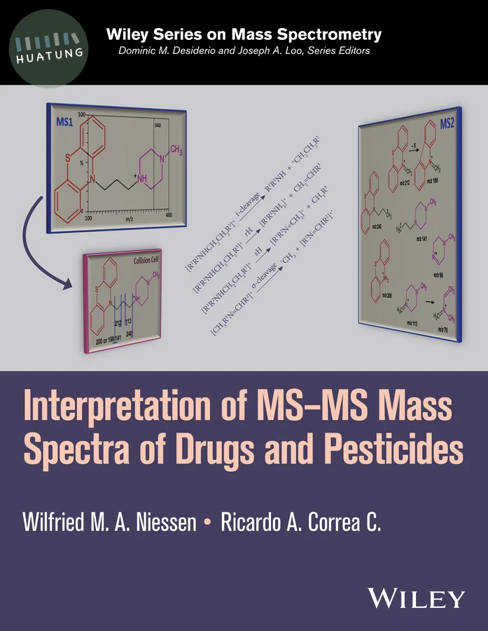 Interpretation of MS-MS Mass Spectra of Drugs and Pesticides 