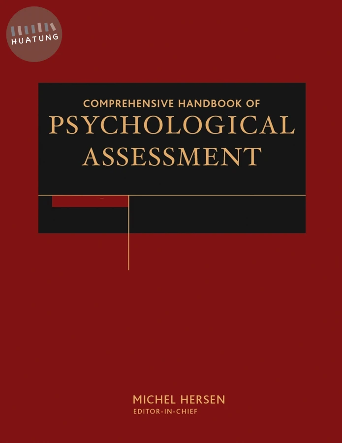 Comprehensive Handbook of Psychological Assessment, 4 Volume Set 