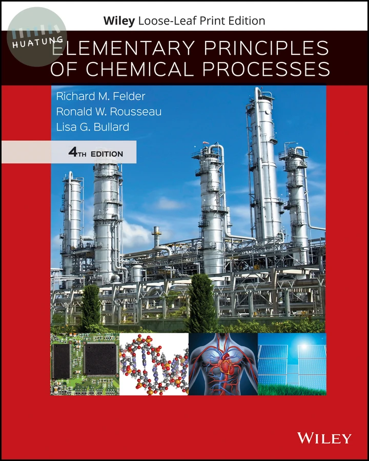 Elementary Principles of Chemical Processes 