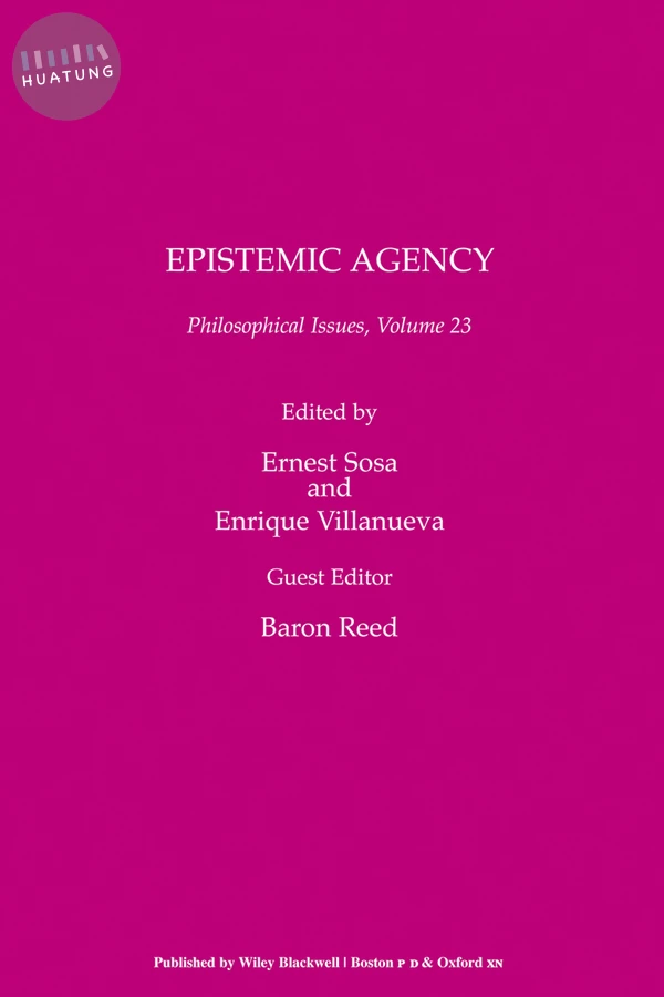 Epistemic Agency, Volume 23 