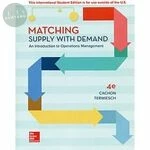 Matching Supply With Demand: An Introduction to Operations Management (4版)