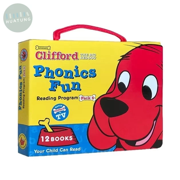 Clifford Phonics Fun Pack 6 {含CD}(盒組12本) 