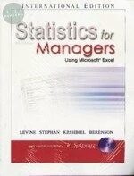STATISTICS FOR MANAGERS USING MICROSOFT EXCEL (4版)
