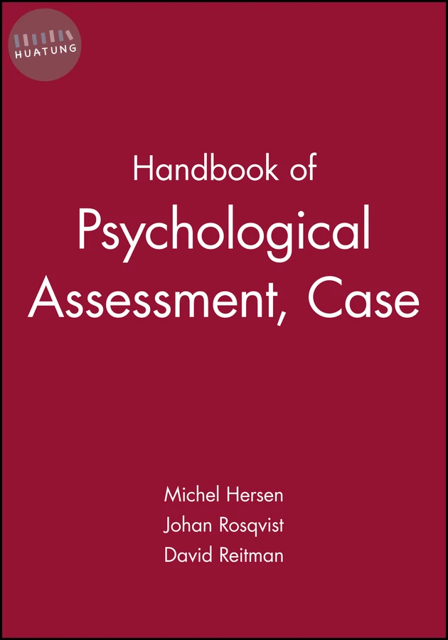 Handbook of Psychological Assessment, Case Conceptualization, and Treatment, 2 Volume Set 
