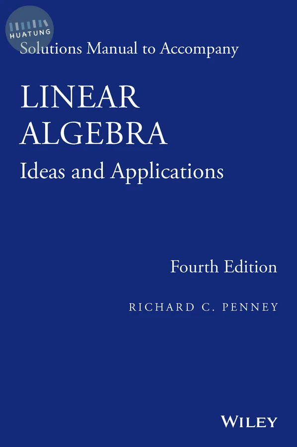 Linear Algebra, Solutions Manual 