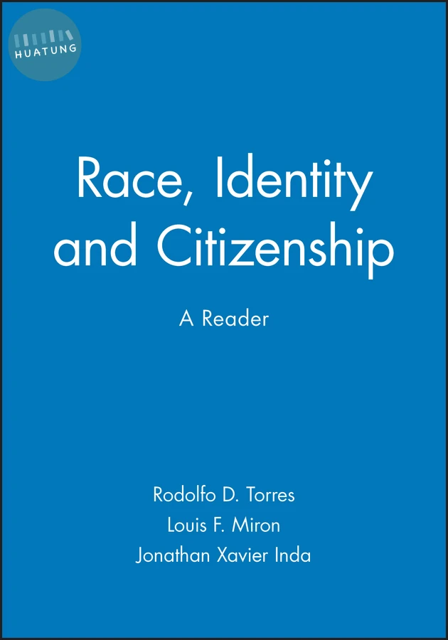 Race, Identity and Citizenship 