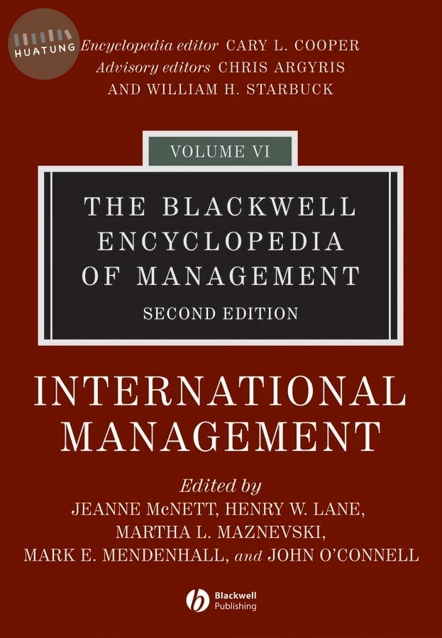 The Blackwell Encyclopedia of Management, International Management 