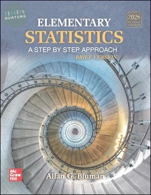 Elementary Statistics: A Step by Step Approach A Brief Version (2026 Revised Edition) (1版)