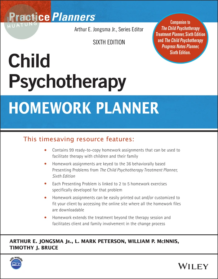 Child Psychotherapy Homework Planner 
