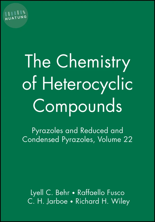 Pyrazoles and Reduced and Condensed Pyrazoles, Volume 22 