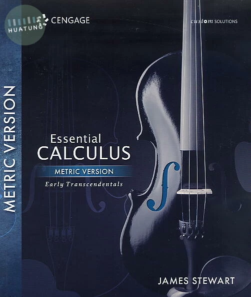 Essential Calculus: Early Transcendentals, Metric Version (Custom Solutions) 