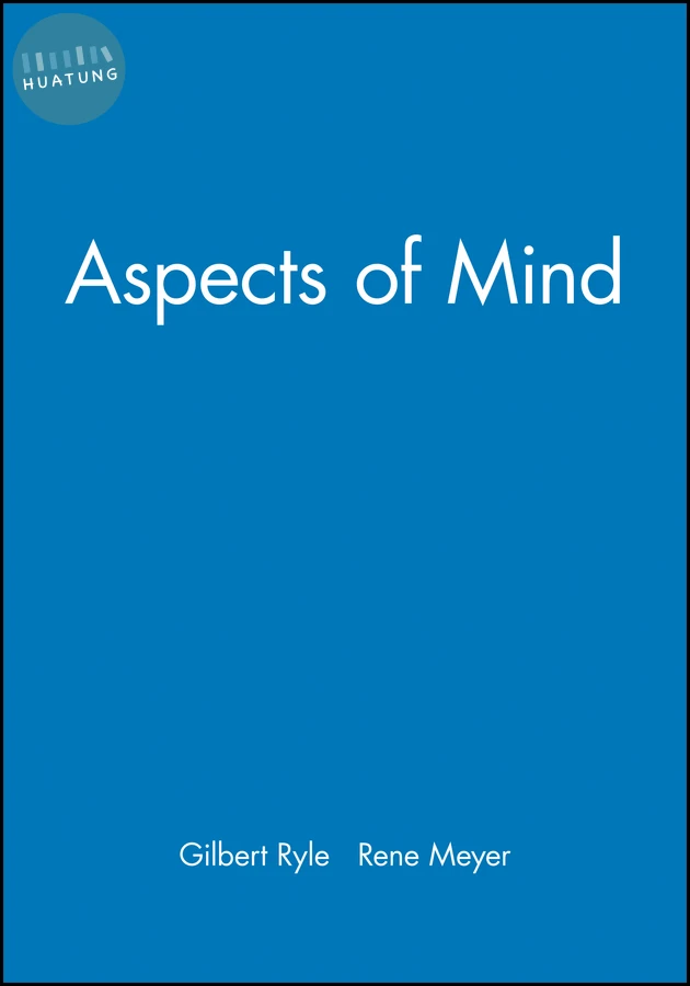 Aspects of Mind 