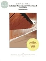 Statistical Techniques in Business & Economics (17版)