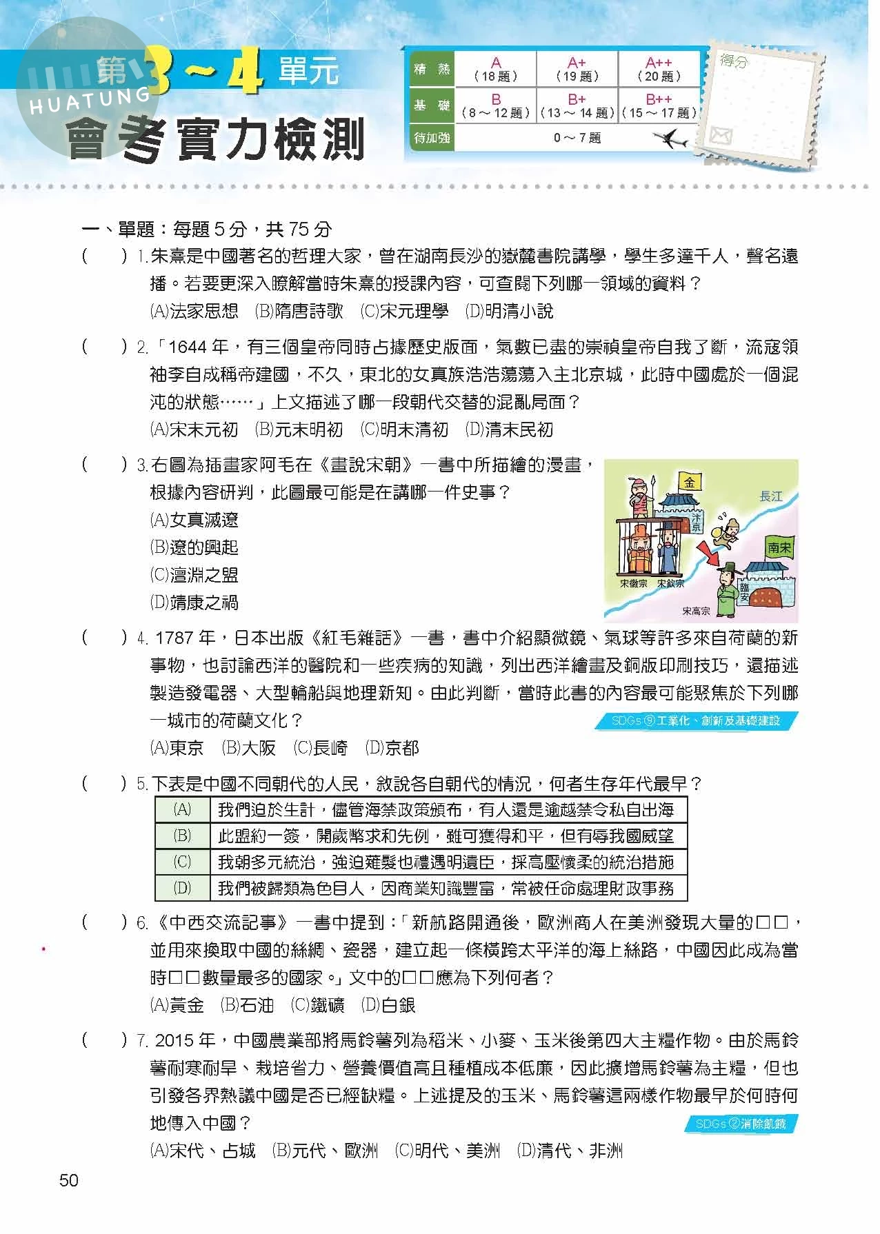 奇鼎國中 課堂精華集歷史(3)翰版 