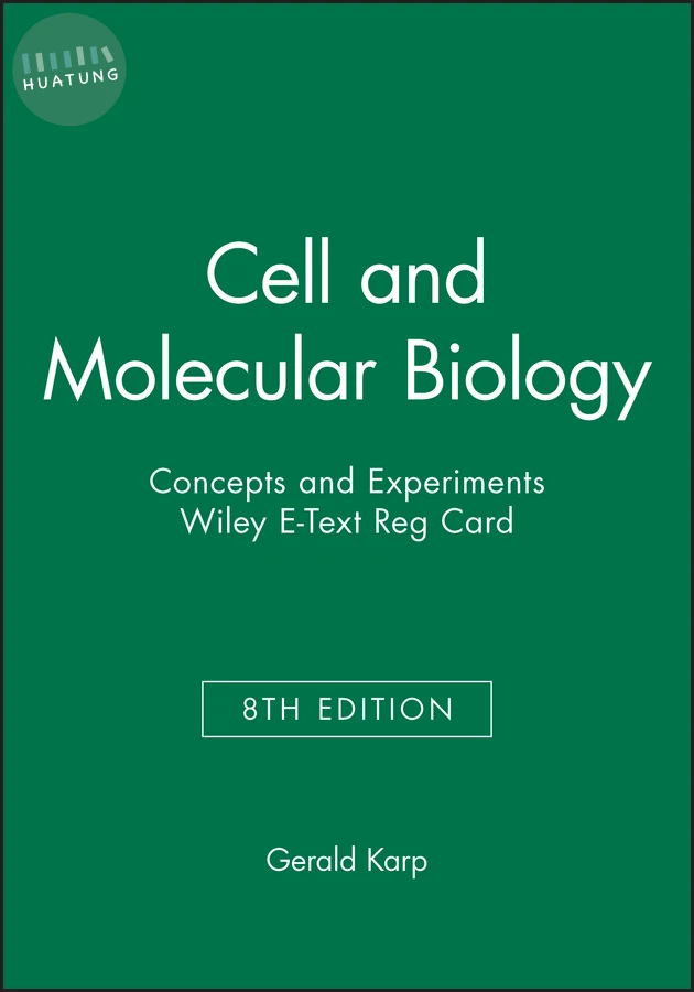 Cell and Molecular Biology: Concepts and Experiments, 8e Wiley E-Text Reg Card 