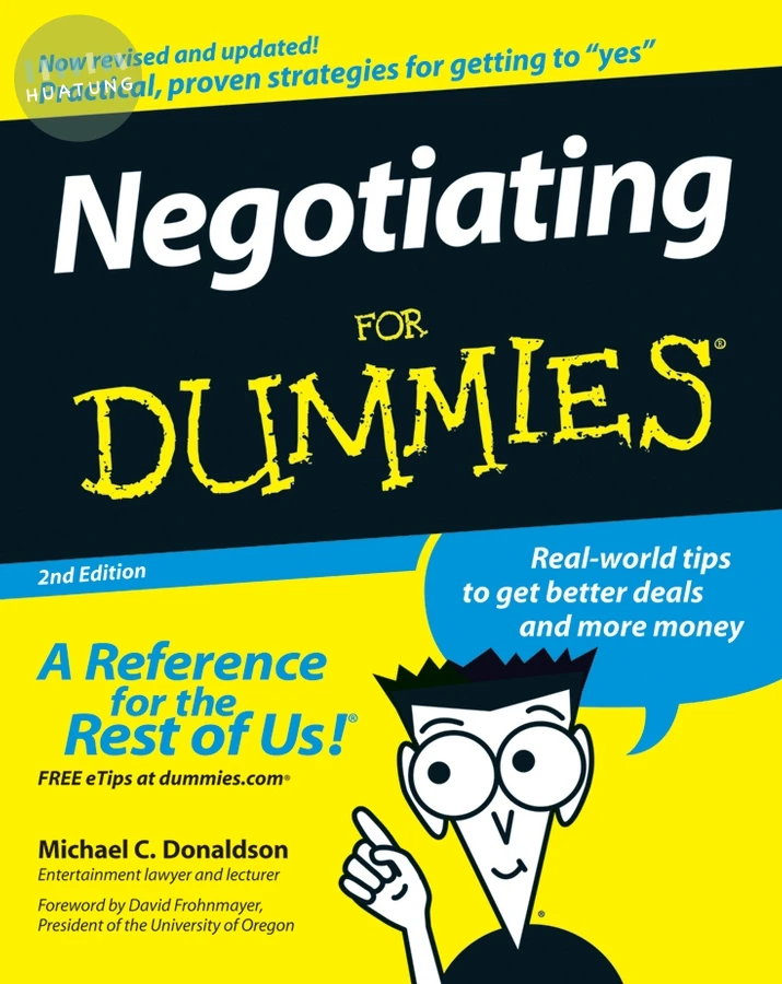 Negotiating For Dummies 